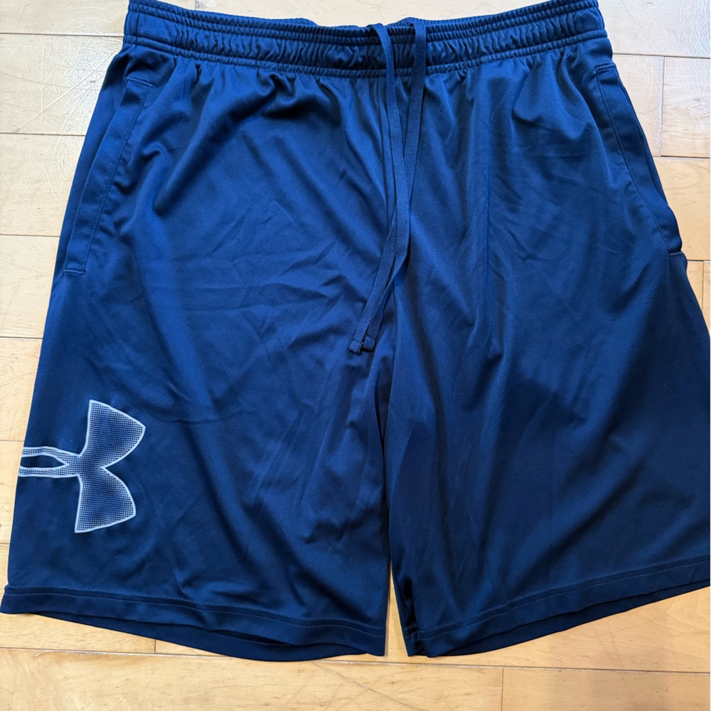 Under Armour Men's Navy Blue Athletic Shorts